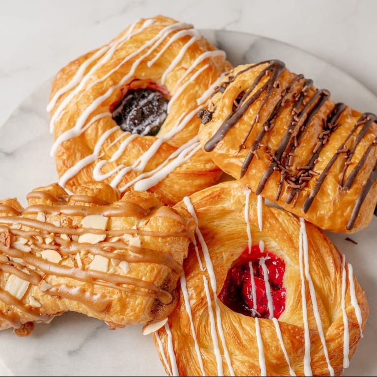Indulge in Our Danish Pastries