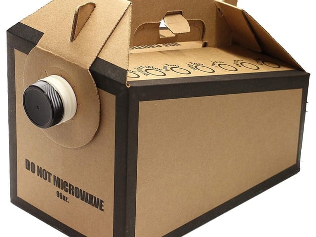 COFFEE BOX (96oz + CUPS/CREAMER/SUGARS).